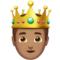 Prince - Medium emoji on Apple